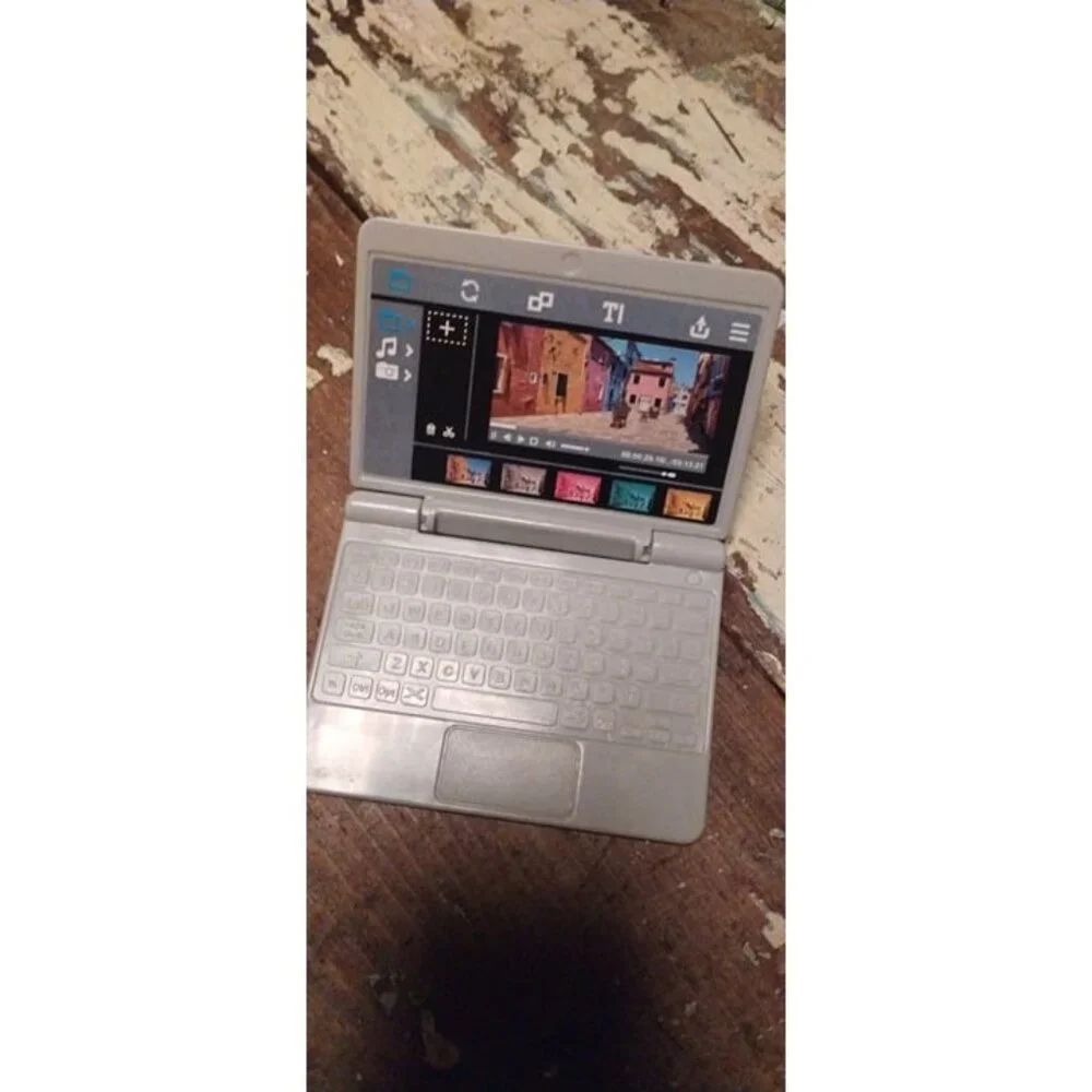 Toy Doll  Plastic Mini Laptop